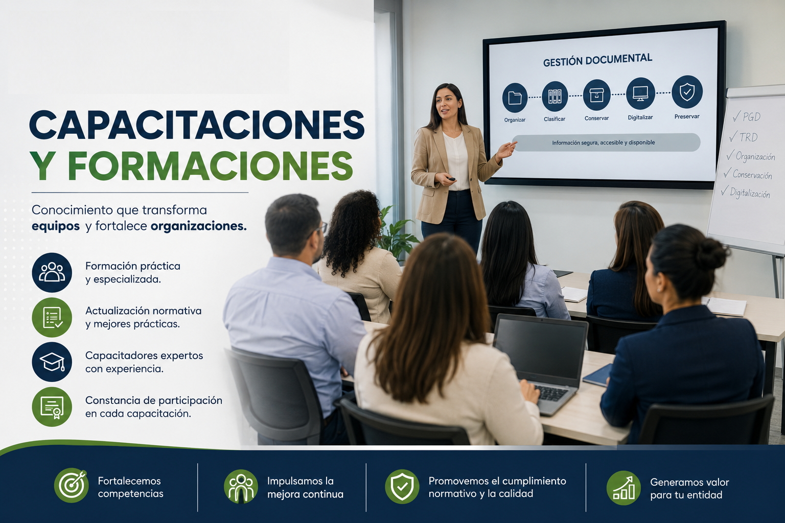Capacitación en gestión documental